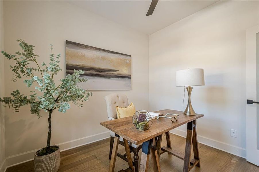 Furnished interior view inside a new home in , Powder Springs (Image 13). Furnished interior view inside a new home in , Powder Springs (Image 13).