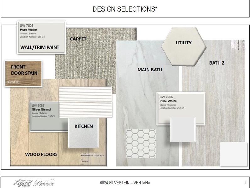 Representative photo of design selections for 6024 Silverstein Street Representative photo of design selections for 6024 Silverstein Street