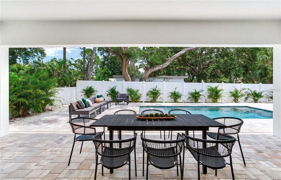 Exterior details and patio area of a home in , Gulfport (Image 36). Exterior details and patio area of a home in , Gulfport (Image 36).