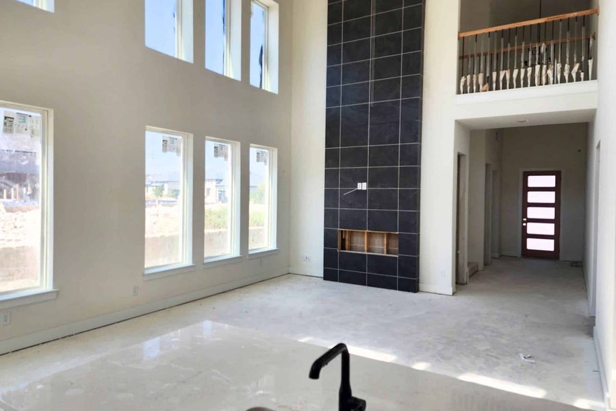 In-progress construction of a new home in Walsh, Aledo, TX (Image 6).