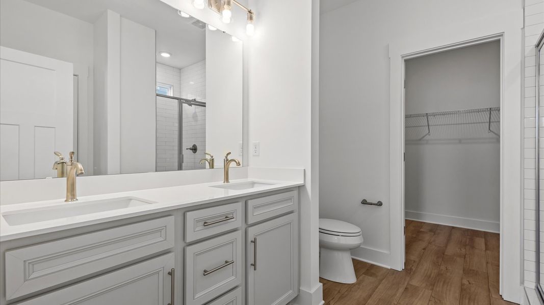 Representative furnished interior of a home built from the Freesia by DRB Homes in Spring Branch, Smyrna (Image 17).