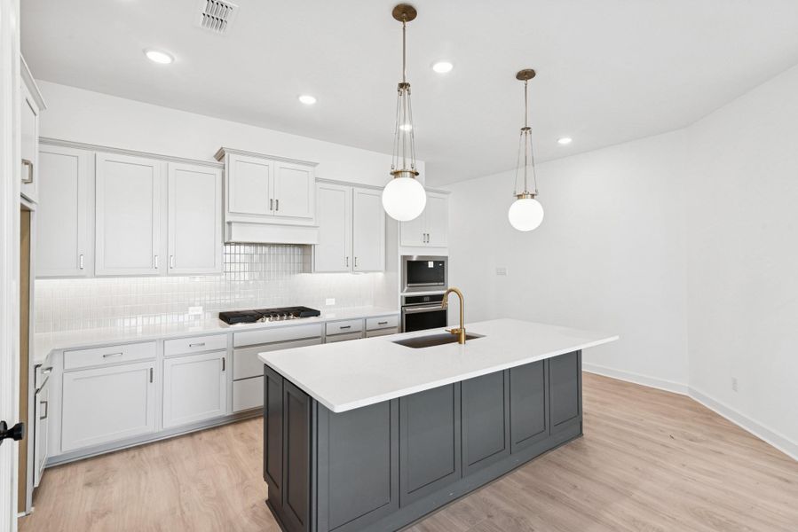 Furnished interior view inside a new home in Brookewater 55’ Homesites, Rosenberg (Image 12). Furnished interior view inside a new home in Brookewater 55’ Homesites, Rosenberg (Image 12).