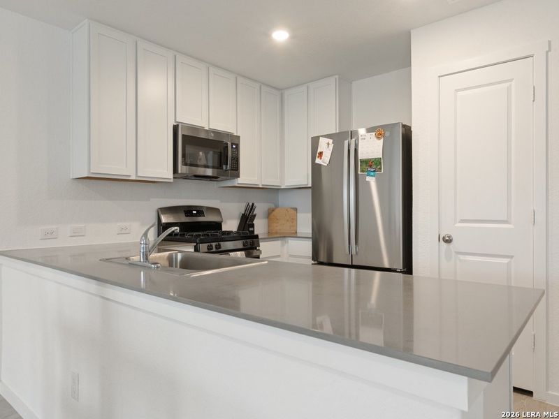 Furnished interior view inside a new home in Crescent Hills, San Antonio (Image 10).