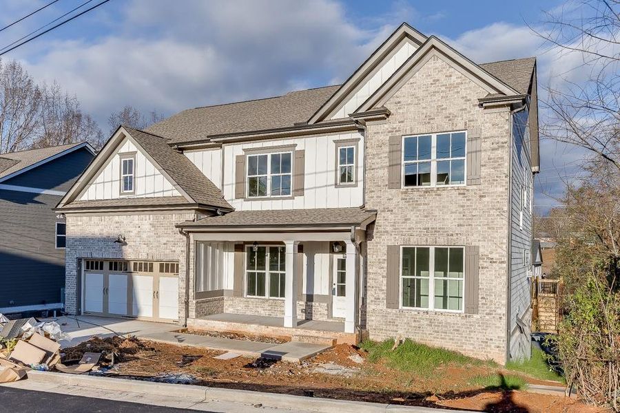 In-progress construction of a new home in , Buford, GA (Image 12).