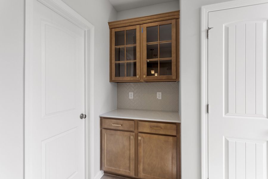 Furnished interior view inside a new home in Renaissance at White Oak, Garner (Image 14). Furnished interior view inside a new home in Renaissance at White Oak, Garner (Image 14).