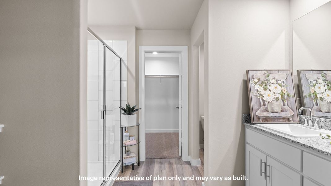 Furnished interior view inside a new home in Homestead at Parks Bell Ranch, Odessa (Image 13).