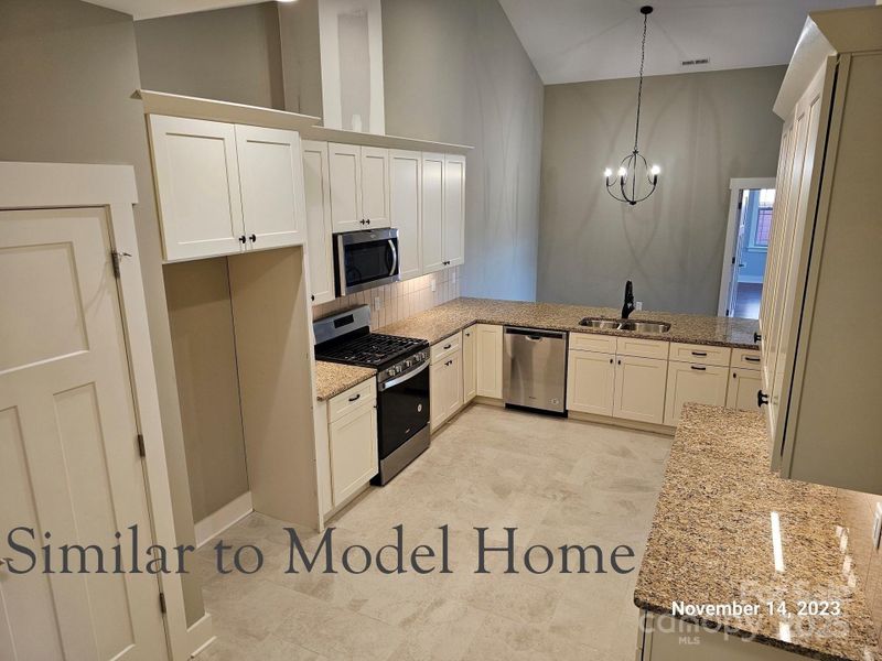 Furnished interior view inside a new home in , Candler (Image 5).