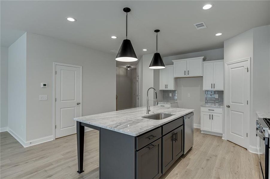 Furnished interior view inside a new home in , Sugar Hill (Image 12).