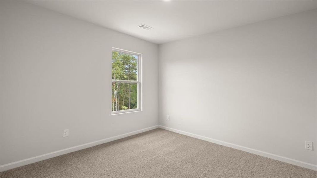 Spacious, unfurnished interior of a new home in Braselton Village, Braselton (Image 25).