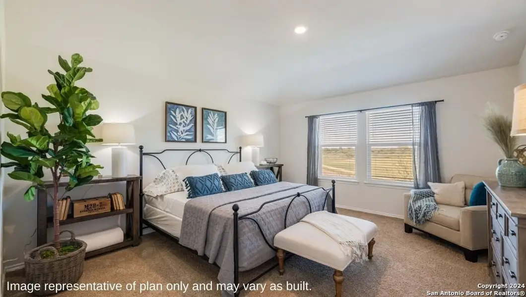 Furnished interior view inside a new home in Riverstone at Westpointe, San Antonio (Image 7).