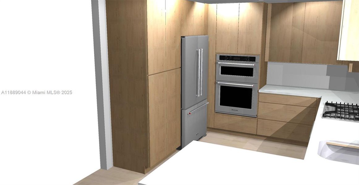 Furnished interior view inside a new home in , Lake Worth (Image 7).