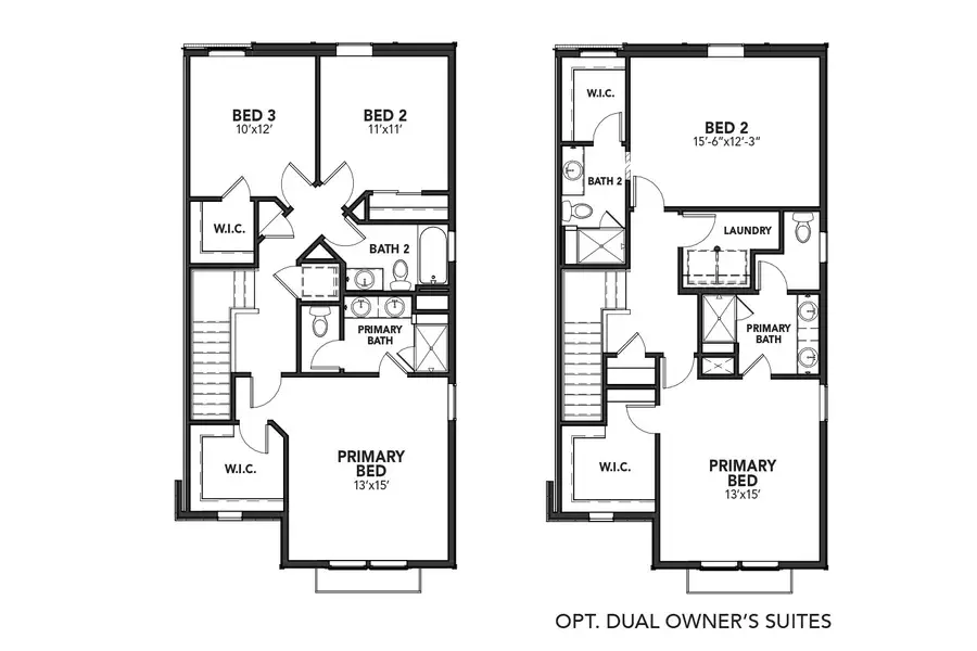 2D floor plan layout of this home in Windler Townhomes, Aurora, CO (Image 5). 2D floor plan layout of this home in Windler Townhomes, Aurora, CO (Image 5).