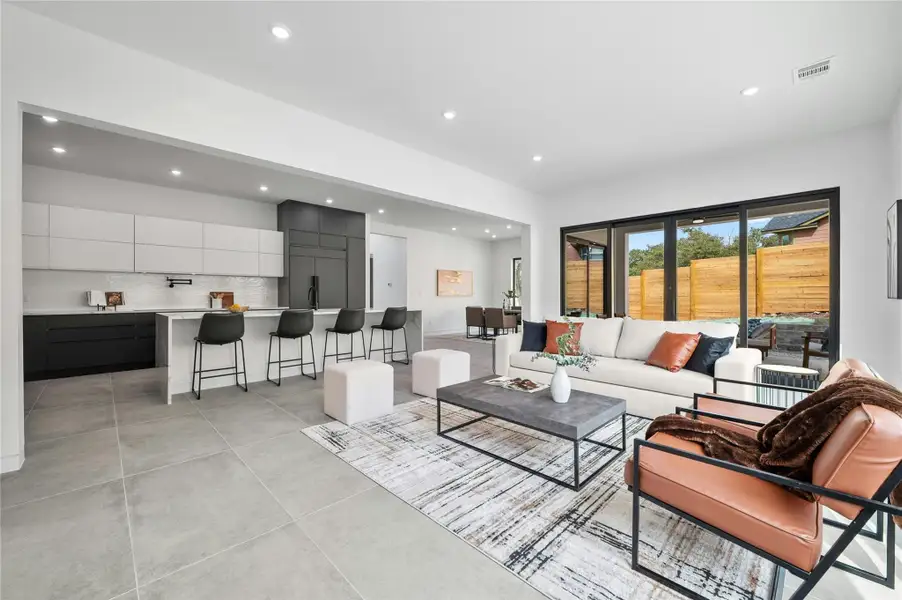 Furnished interior view inside a new home in , Leander (Image 5). Furnished interior view inside a new home in , Leander (Image 5).