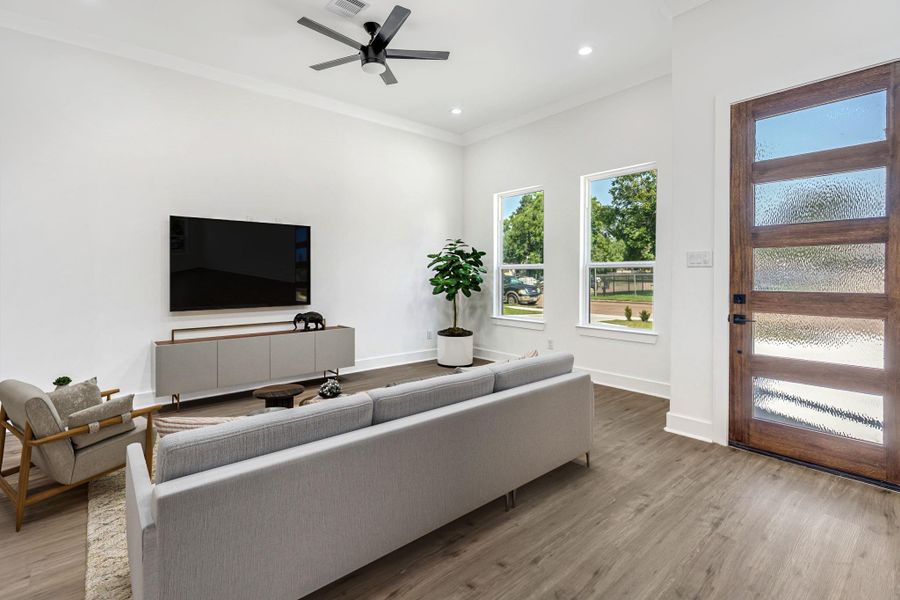 *Virtually Staged* Living area