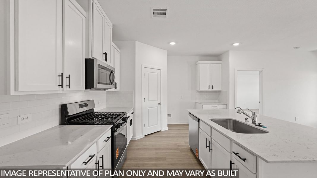Furnished interior view inside a new home in Chapel Lakes, Montgomery (Image 4).