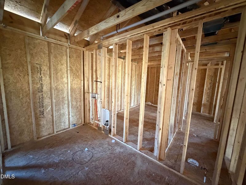 In-progress construction of a new home in Wellers Knoll, Lillington, NC (Image 39).