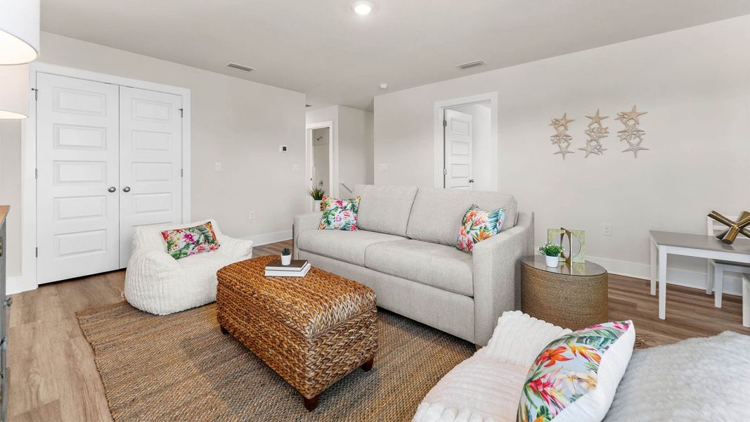 Furnished interior view inside a new home in WindMark Beach, Port Saint Joe (Image 28).