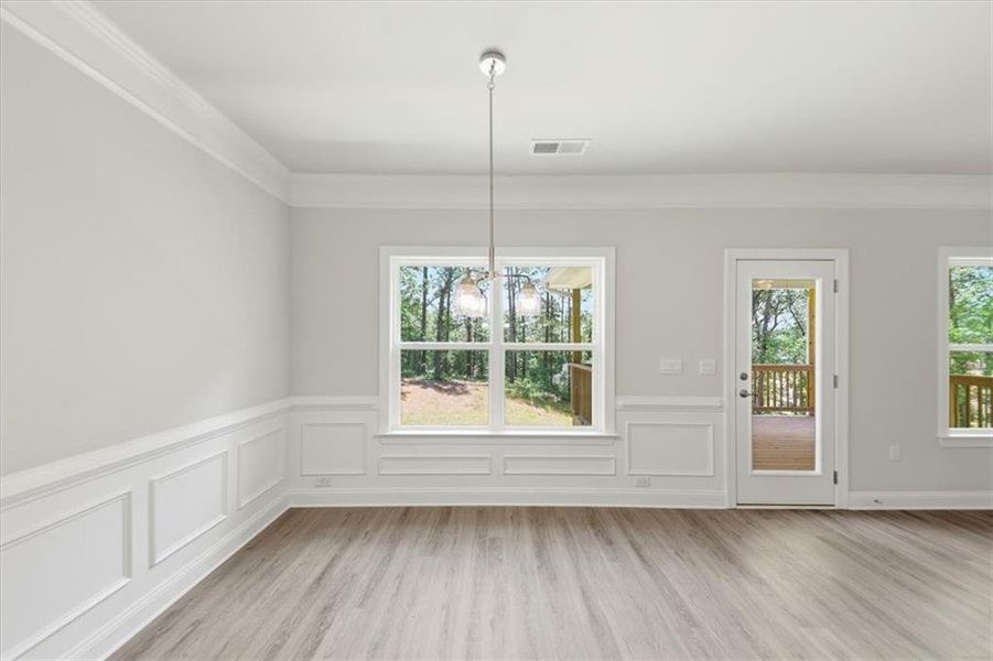 Spacious, unfurnished interior of a new home in Tuscany Hills, Douglasville (Image 18).