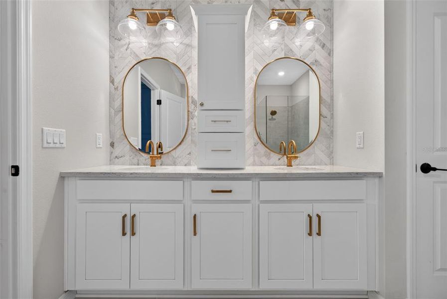 Furnished interior view inside a new home in , Bradenton (Image 39).