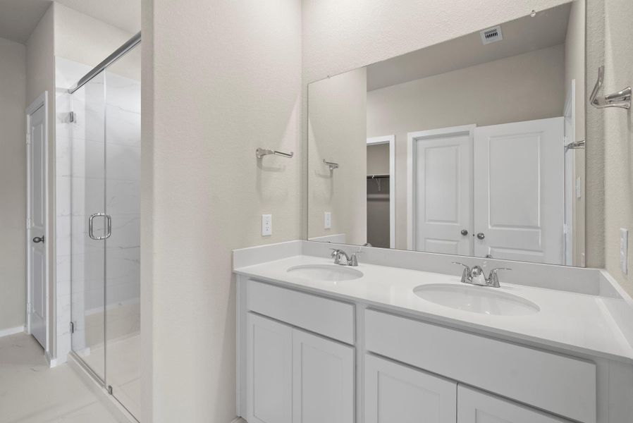 Furnished interior view inside a new home in Windcress, Cove (Image 12).