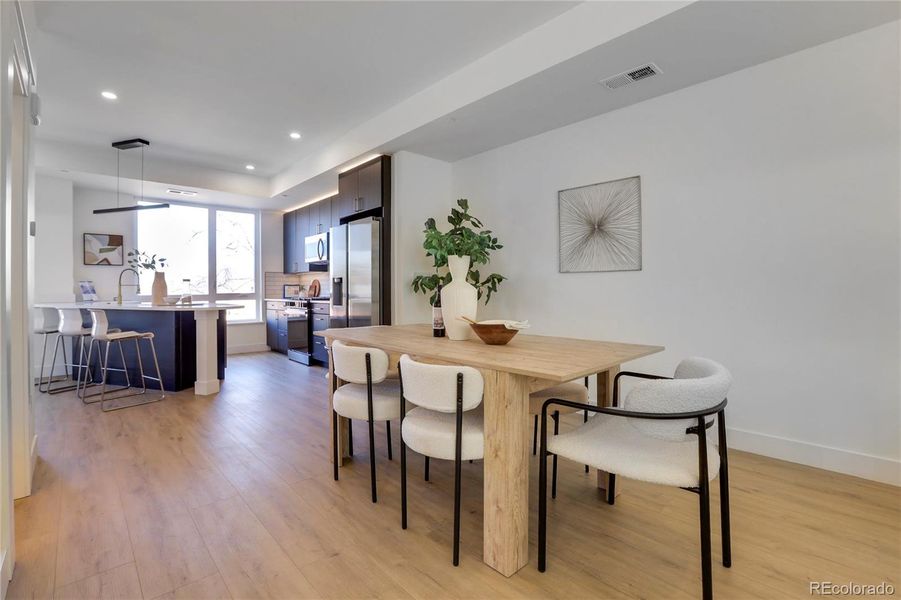 Furnished interior view inside a new home in , Arvada (Image 37).