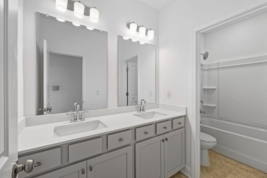 Furnished interior view inside a new home in Watson Park, Snellville (Image 8). Furnished interior view inside a new home in Watson Park, Snellville (Image 8).