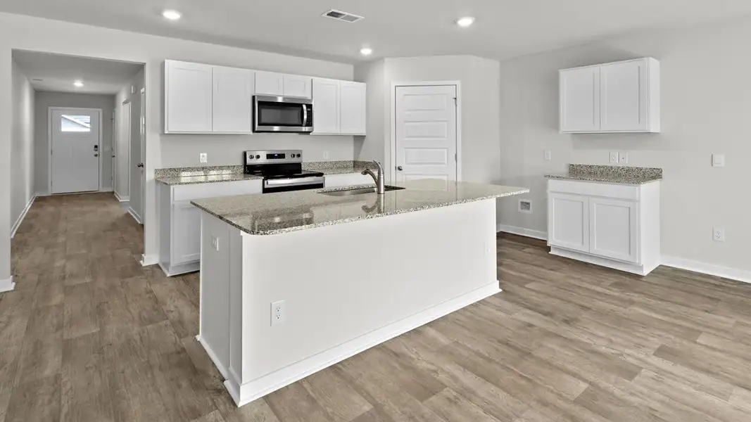 Furnished interior view inside a new home in Vineyard Trail, Jacksonville (Image 5).