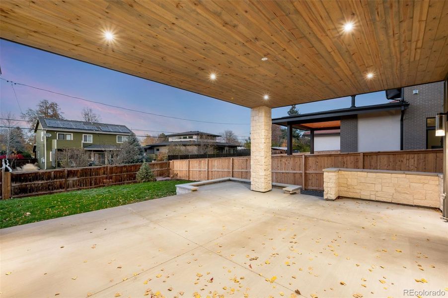 Exterior details and patio area of a home in , Denver (Image 4).
