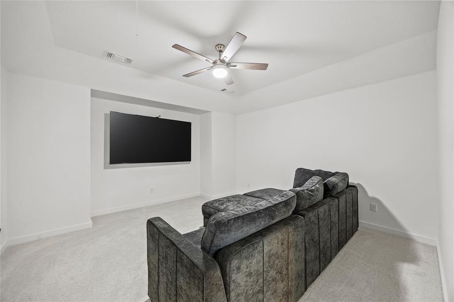 Furnished interior view inside a new home in Thompson Farms: 50ft. lots, Van Alstyne (Image 11). Furnished interior view inside a new home in Thompson Farms: 50ft. lots, Van Alstyne (Image 11).