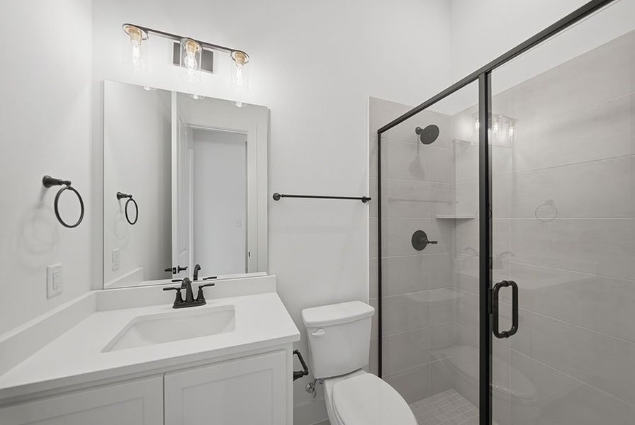 Furnished interior view inside a new home in Tavolo Park, Fort Worth (Image 6).