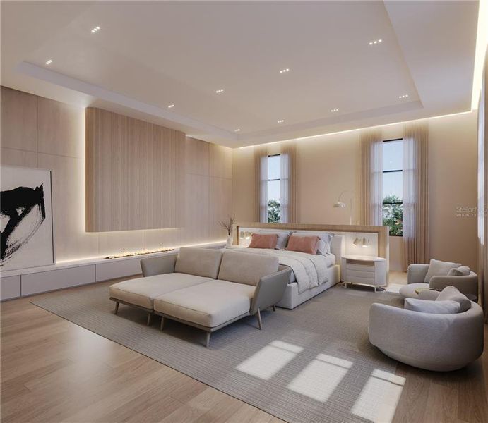 Furnished interior view inside a new home in , Montverde (Image 8).