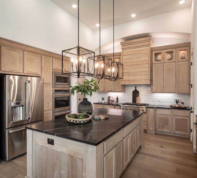 Representative furnished interior of a home built from the 216G by Highland Homes in Quail Hollow, Rockwall (Image 7).