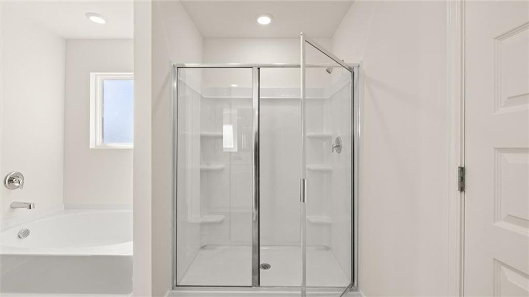 Furnished interior view inside a new home in Shoal Creek, Hampton (Image 9).