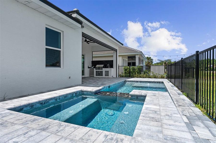 Exterior details and patio area of a home in , Palm Coast (Image 41).