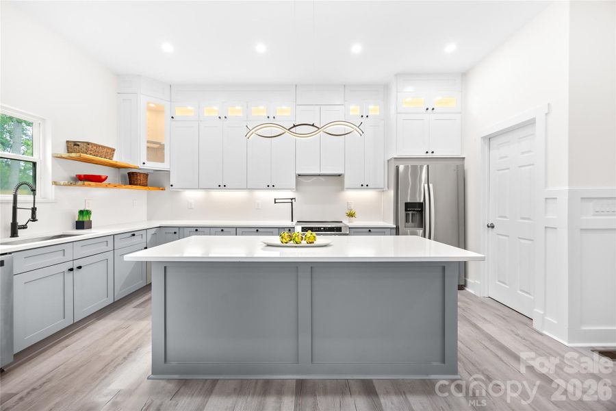 Furnished interior view inside a new home in , Bessemer City (Image 12).
