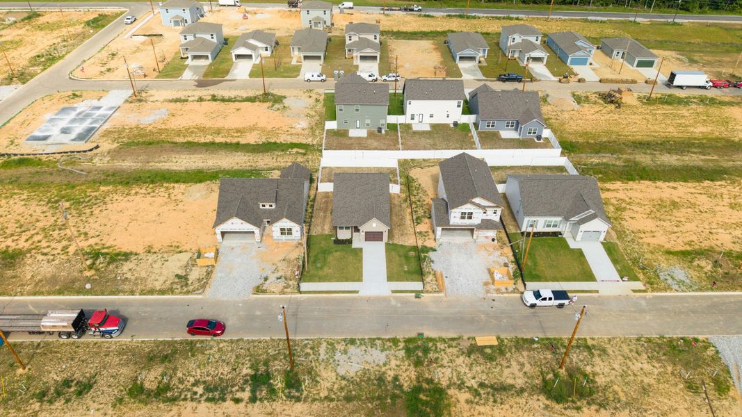 Aerial view of the Stonehenge community in Manchester, TN, showing layout and nearby surroundings (Image 10).