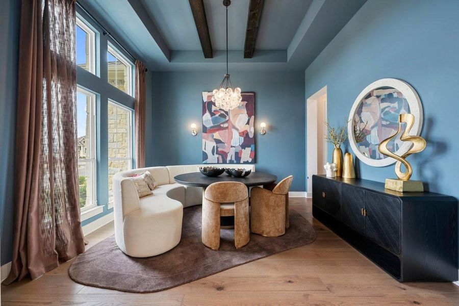 Representative images and renderings are for illustrative purposes. Actual structural options and design finishes of home may vary.
