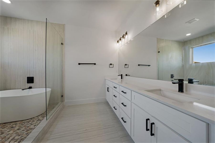 Furnished interior view inside a new home in , Garland (Image 6).