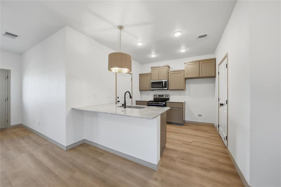 Furnished interior view inside a new home in , Covington (Image 4).