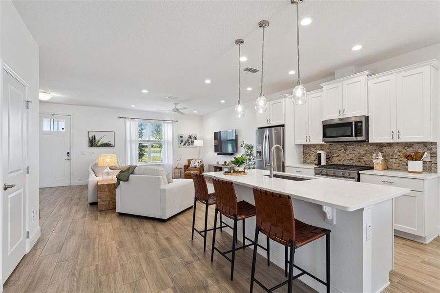 Furnished interior view inside a new home in , Winter Garden (Image 15).