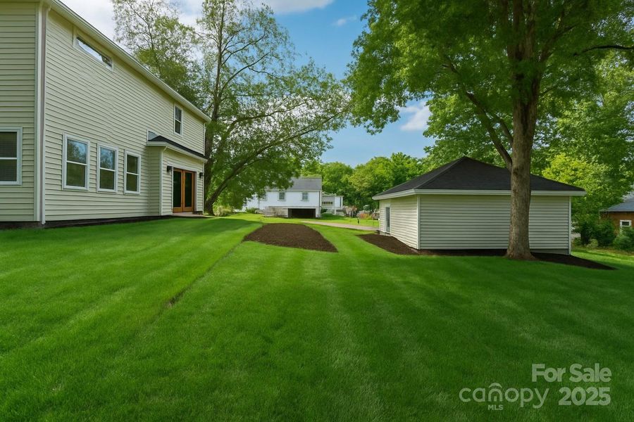 Exterior details and patio area of a home in , Salisbury (Image 23).