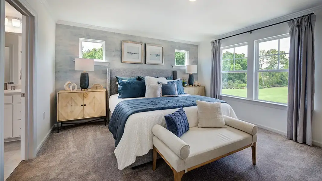 Furnished interior view inside a new home in Camden, Angier (Image 7).
