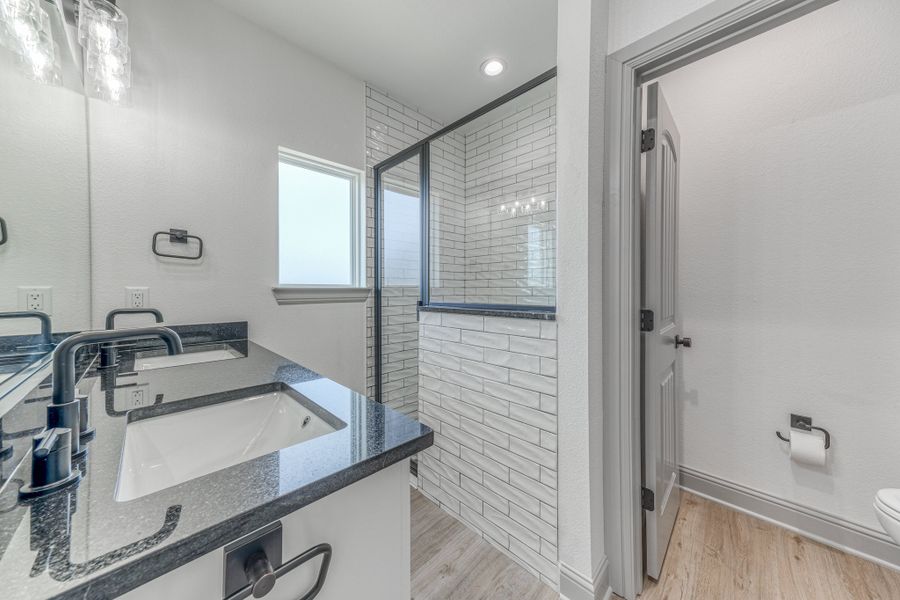 Representative furnished interior of a home built from the Lucas by Zeal Home Builders in Echo Grove, Poolville (Image 81).