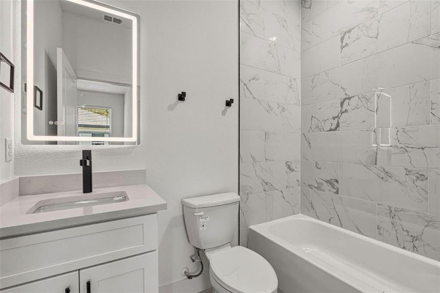 Furnished interior view inside a new home in , North Port (Image 14).