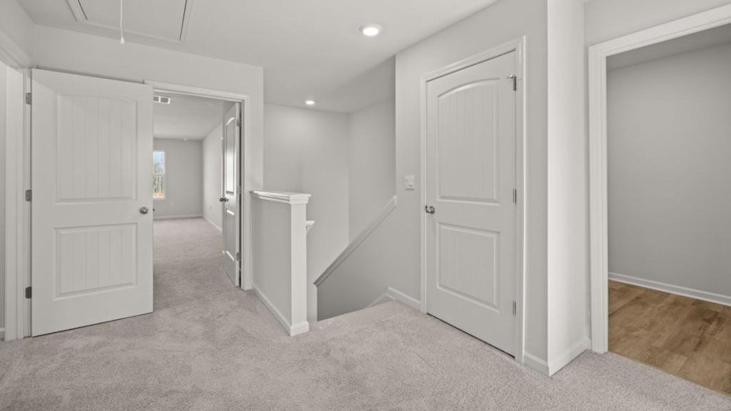 Spacious, unfurnished interior of a new home in Waypoint, Flowery Branch (Image 14).
