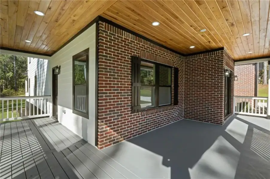 Exterior details and patio area of a home in , McDonough (Image 3).