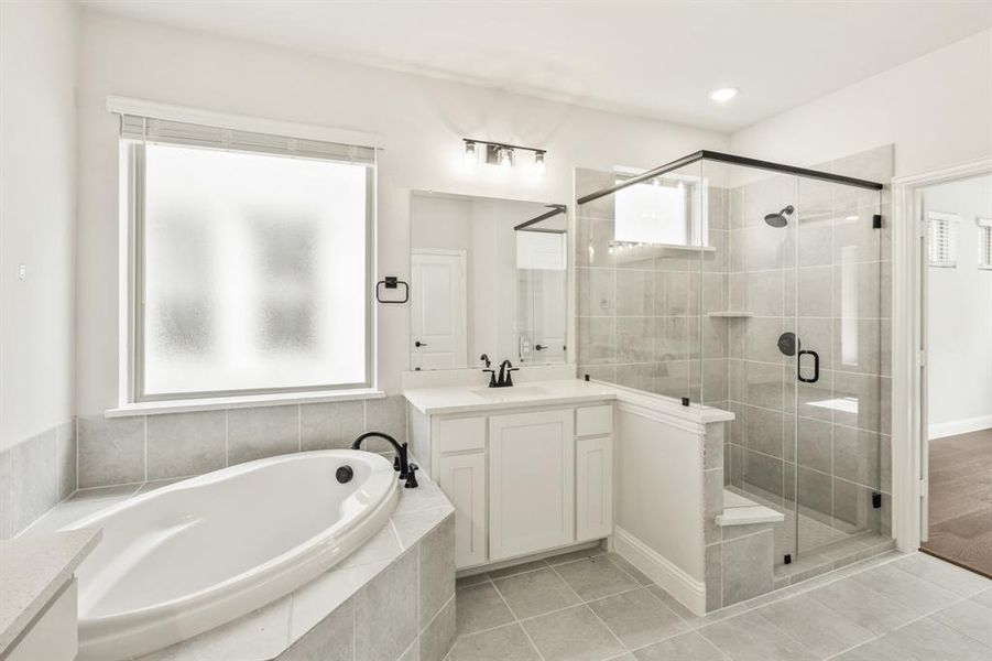 Furnished interior view inside a new home in Legacy Ranch Classic 60, Melissa (Image 29). Furnished interior view inside a new home in Legacy Ranch Classic 60, Melissa (Image 29).