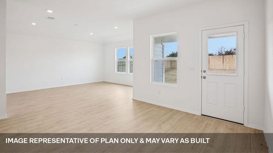 Spacious, unfurnished interior of a new home in Carillon, Manor (Image 21).