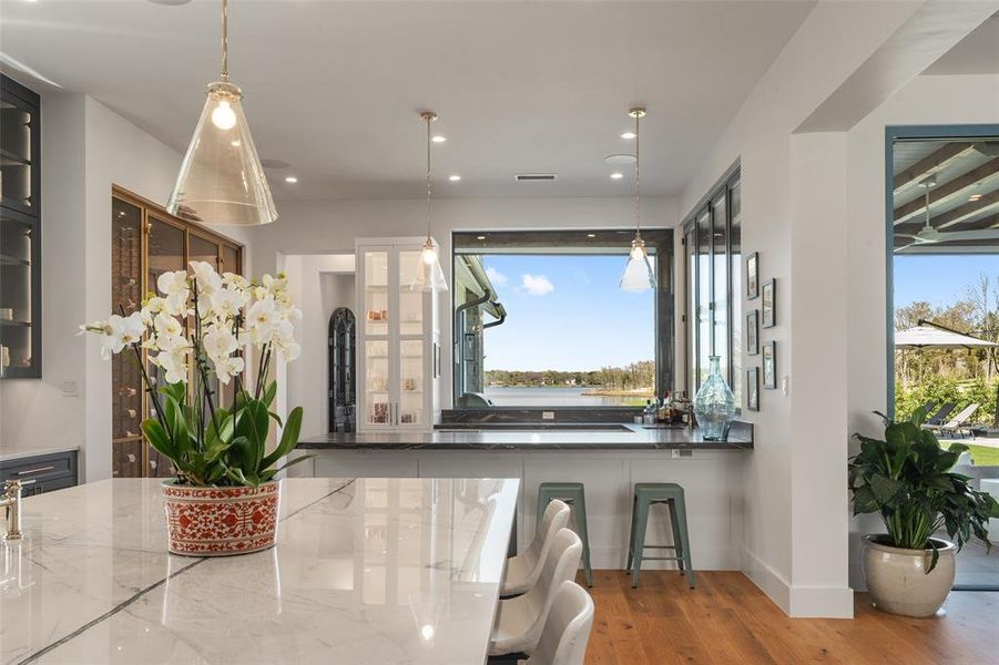 Furnished interior view inside a new home in , Malakoff (Image 8).
