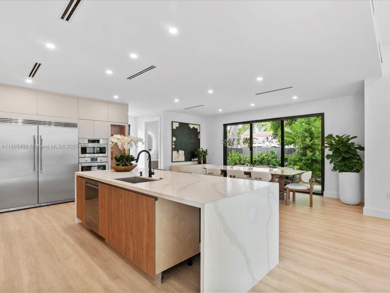 Furnished interior view inside a new home in , Miami (Image 7).